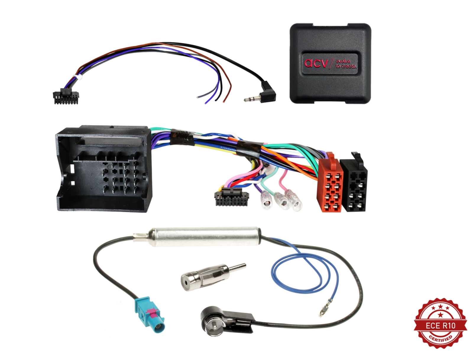 ACV 42xvw002 | Stuurwielinterface | Universeel | 40-Pin Quadlock Multilead