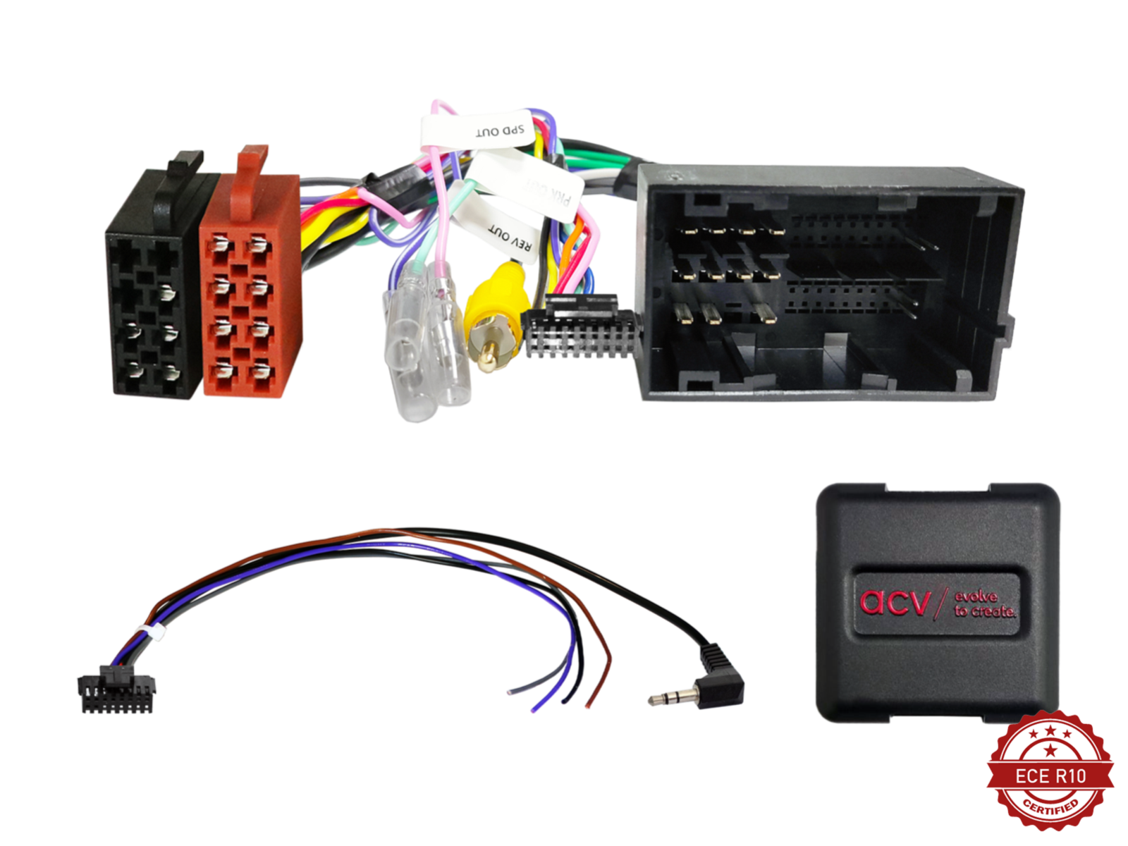 ACV 42xpg015 | Stuurwielinterface | Universeel | Fiat / Citroën / Opel / Peugeot 52-Pin