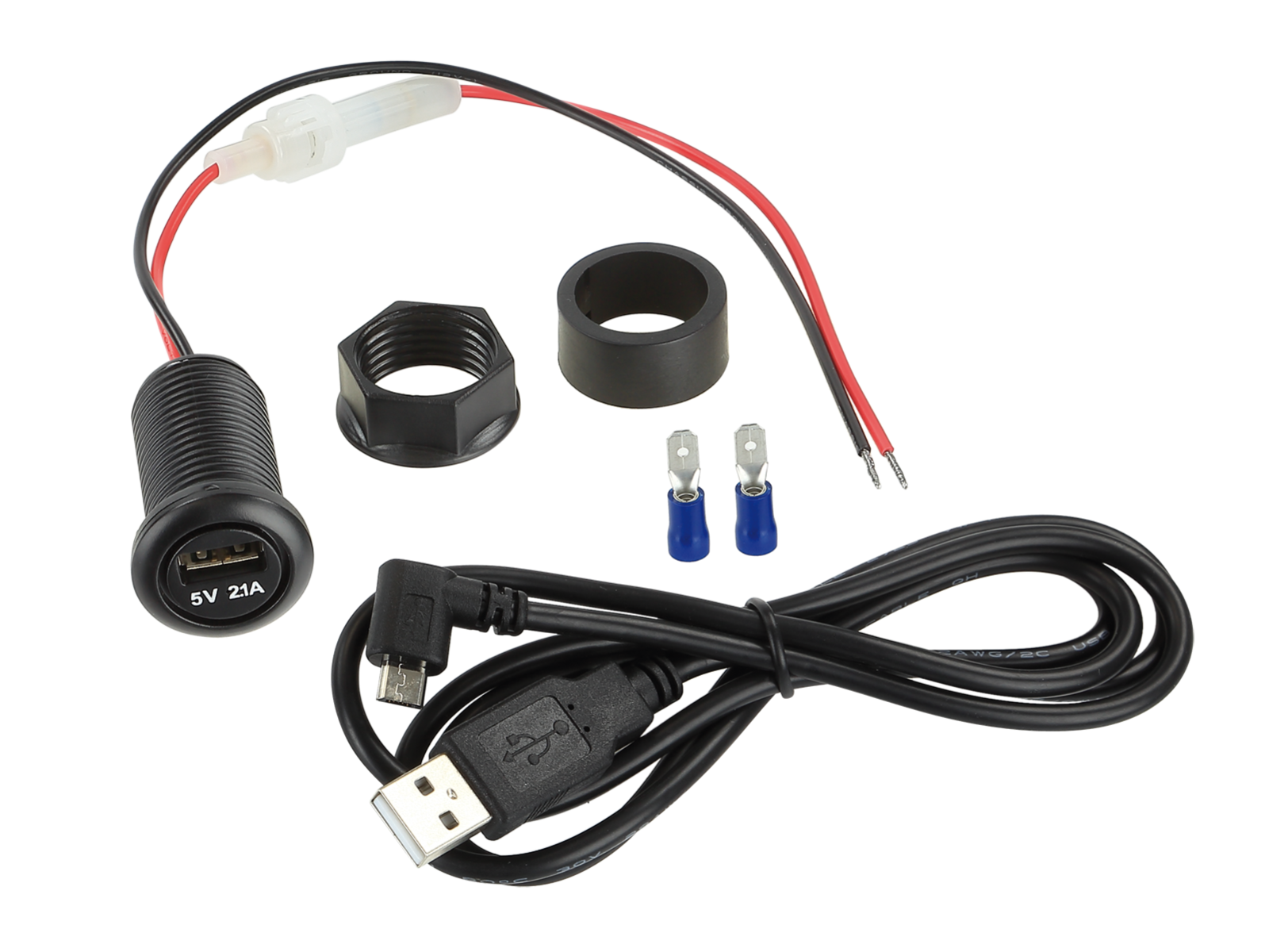 ACV 240000-01-02-1 | USB Oplader | Universeel | 12V naar 5V/2.1A
