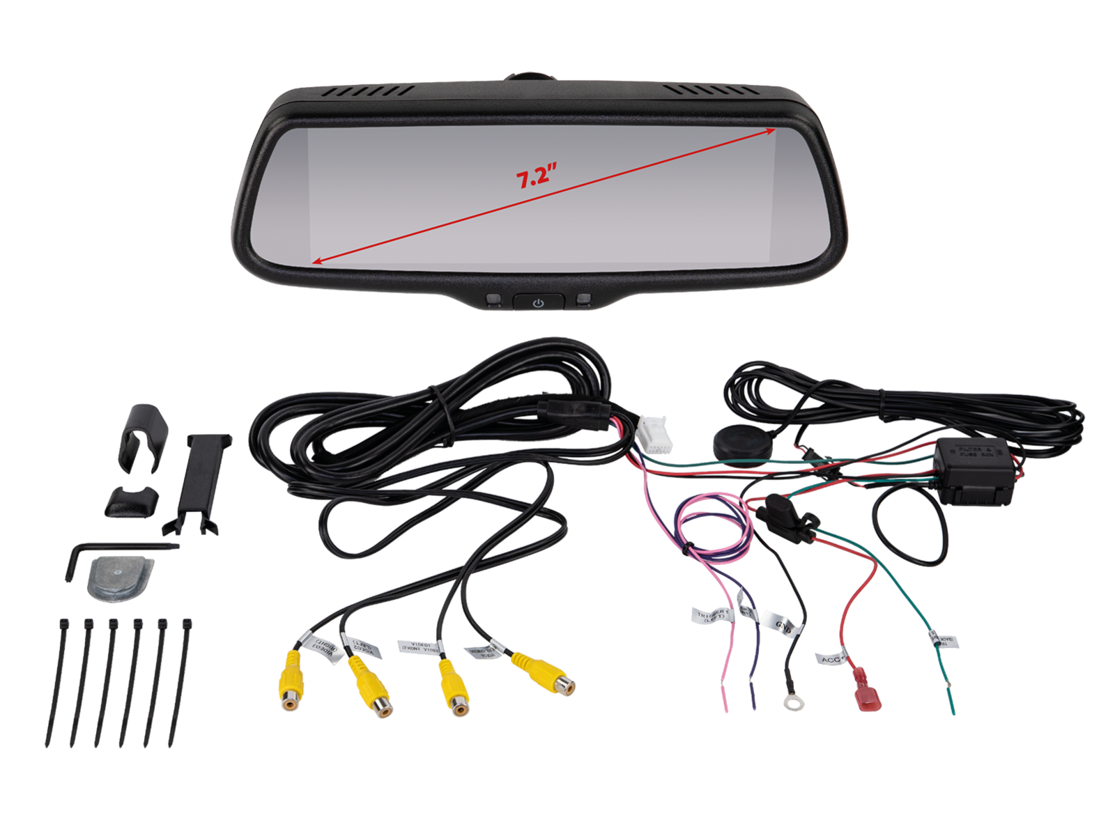 ACV 771190-9003 | Achteruitrijcamera & Monitor Kit | Mercedes / Renault | 7.2" Display