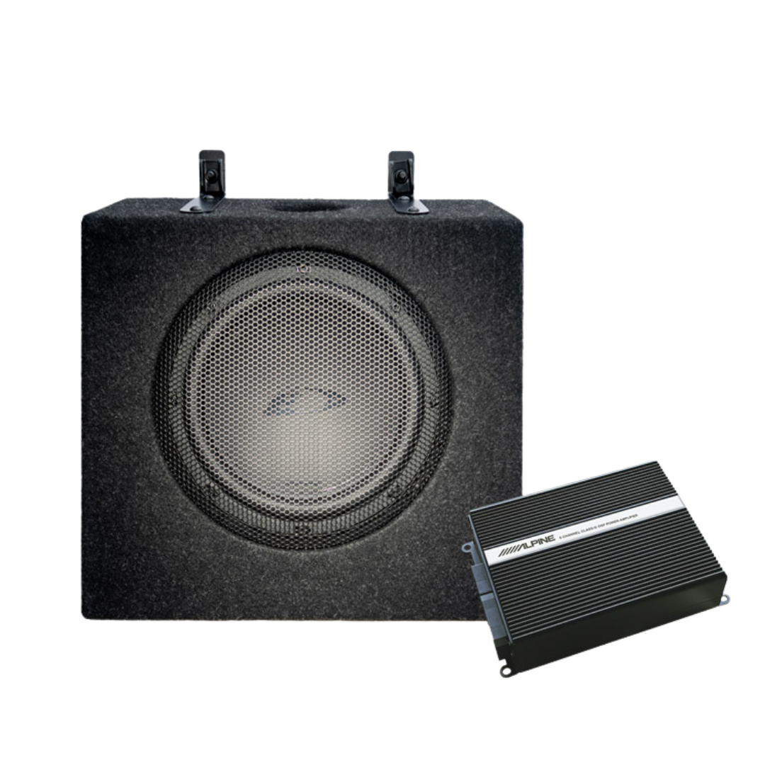 Alpine SPC-W84AT6-2 | Pasklare Subwoofer met DSP Versterker Volkswagen Transporter T6 / T6.1