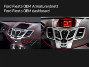 ACV 381114-20-2 | 2-DIN Inbouwframe | Ford | Fiesta 2008-2017
