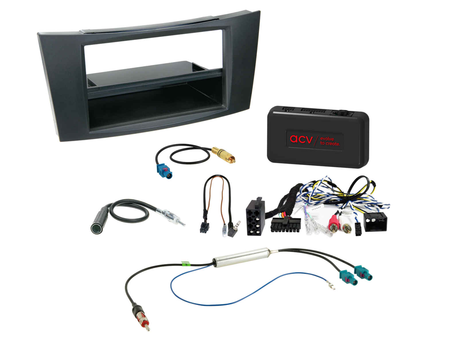 ACV 611190-28-2 | 2-DIN Installatiekit | Mercedes | CLS / E-Klasse