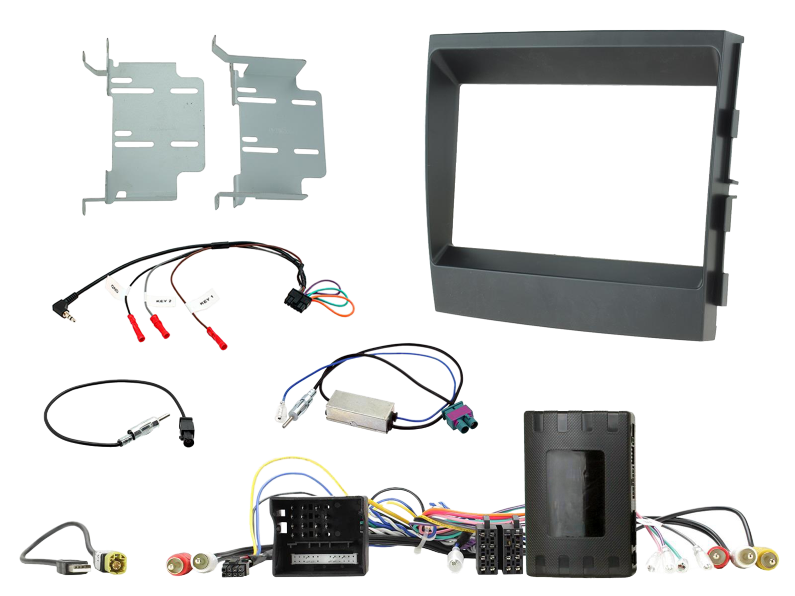 ACV 621323-08-2 | 2-DIN Installatiekit | Porsche | Panamera