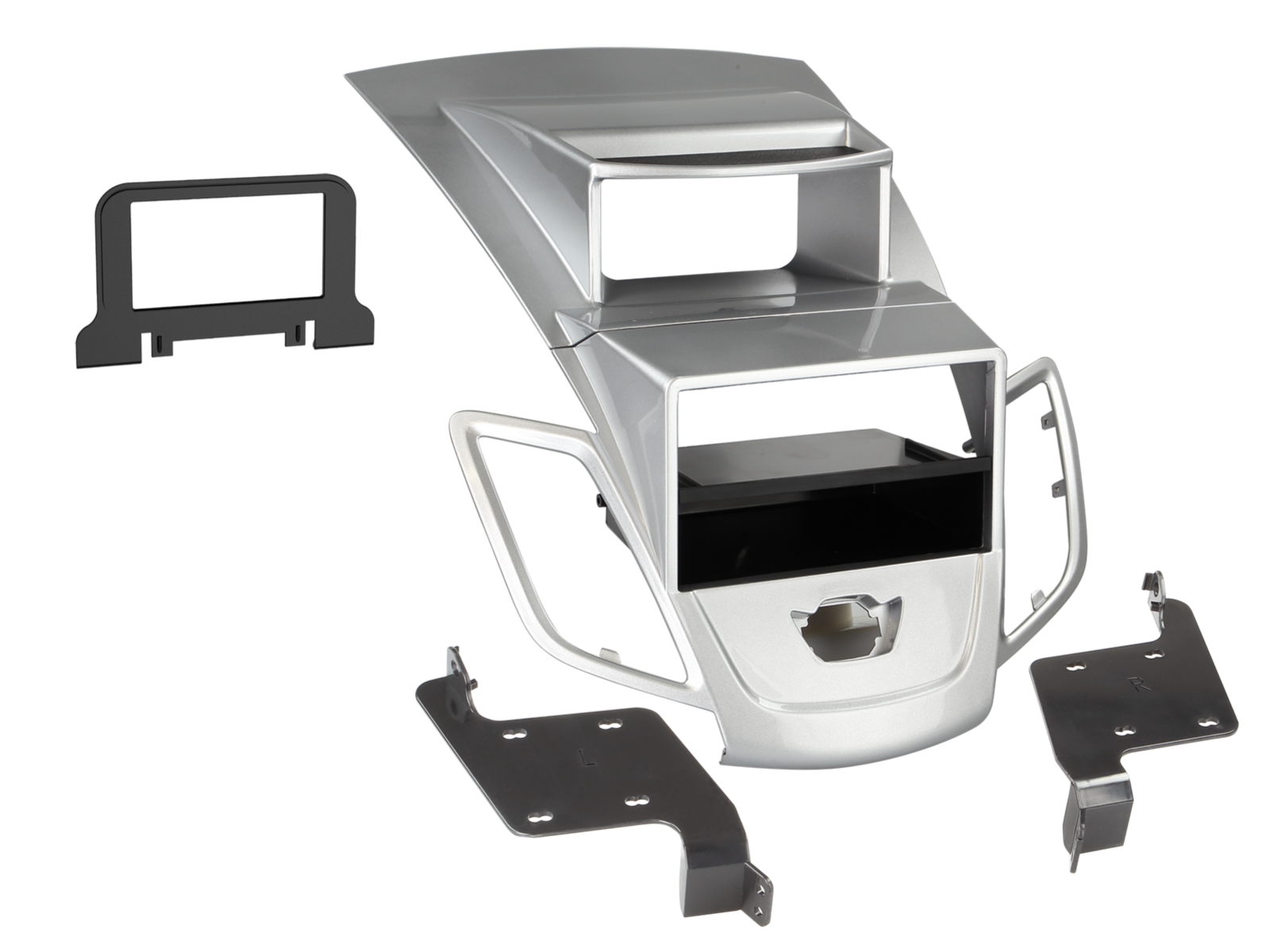 ACV 281114-21-2 | 1-DIN Inbouwframe | Ford | Fiesta '08-'17