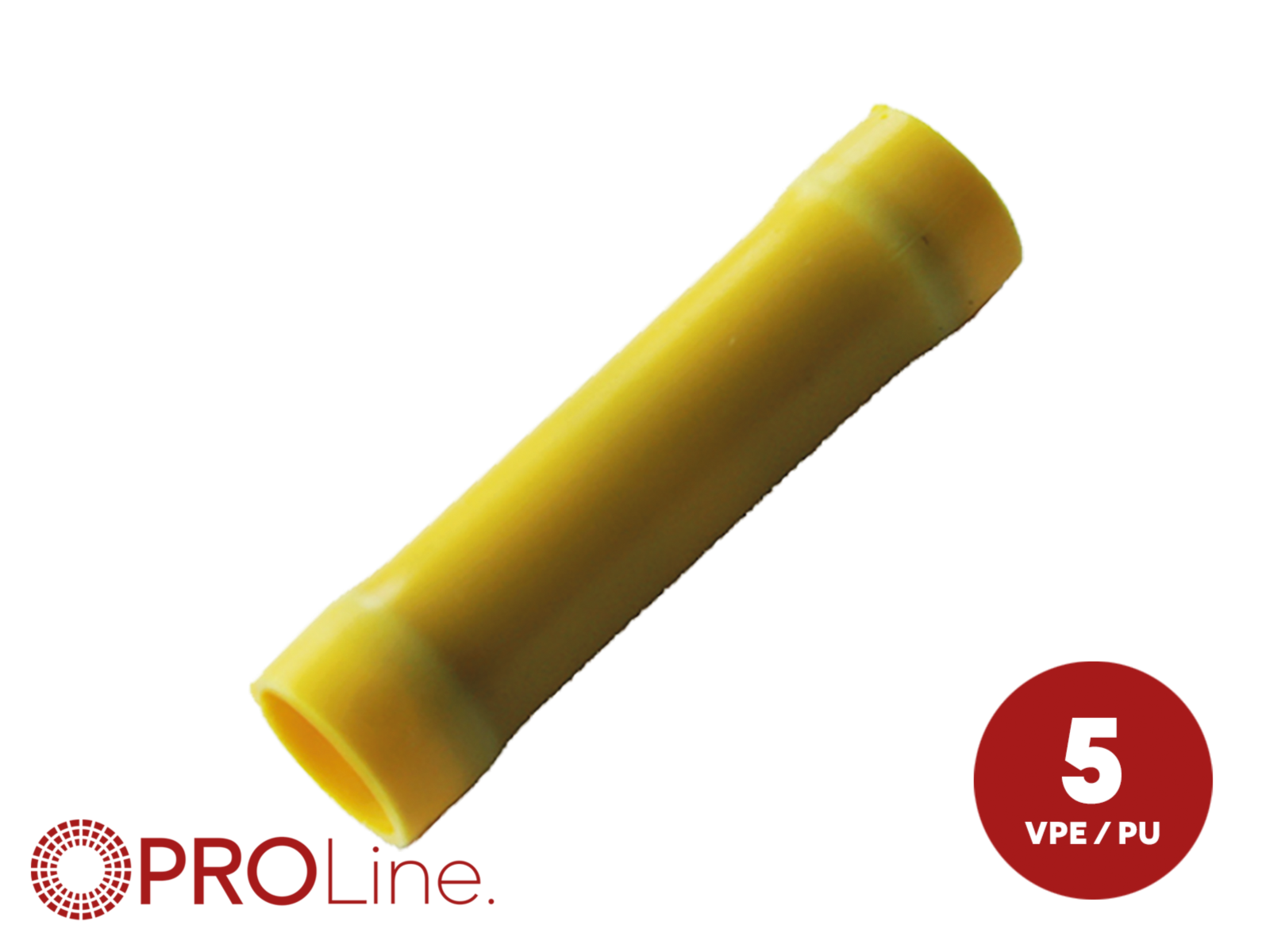 ACV 340003-5-p | Stootverbinder | Universeel | 4.0 - 6.0 mm² Geel