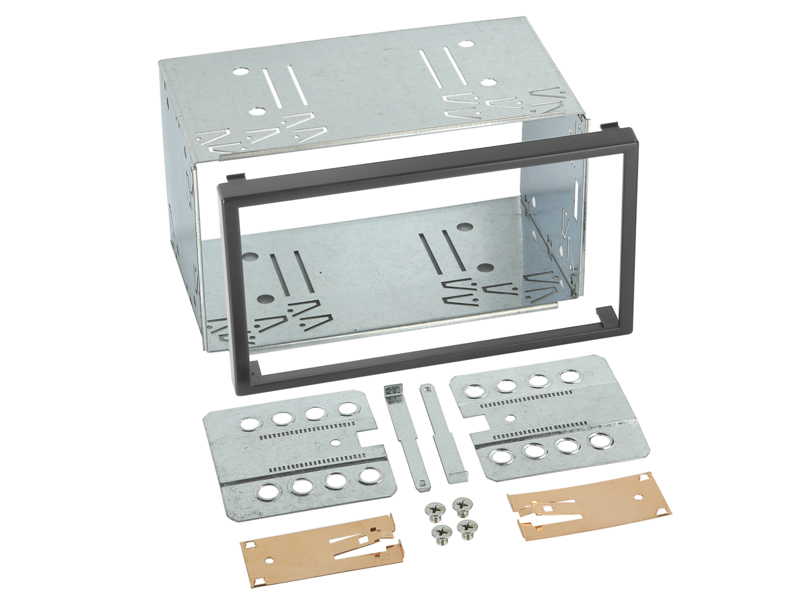 ACV 381230-00 | 2-DIN Inbouwframe | Universeel | 103 x 183 mm
