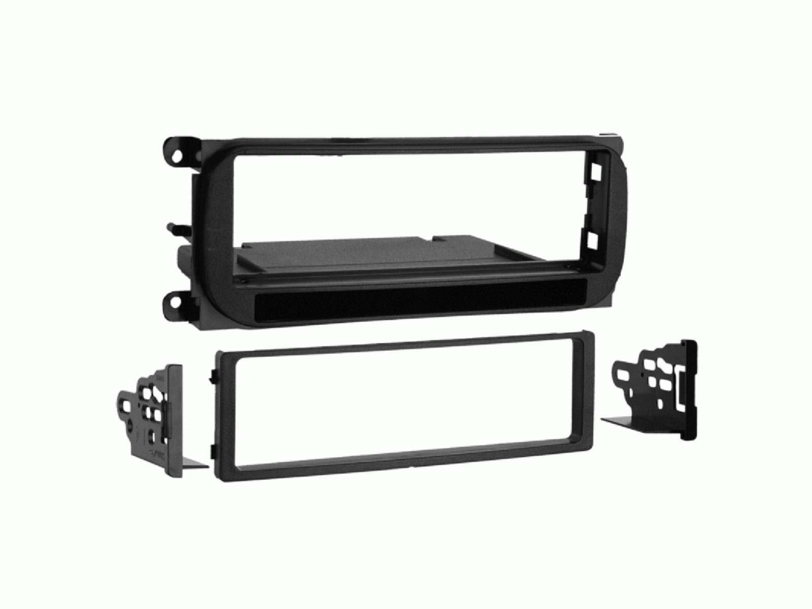 ACV 281145-20-1 | 1-DIN Inbouwframe | Multi-merk | Chrysler / Dodge / Jeep / Plymouth '98-'10