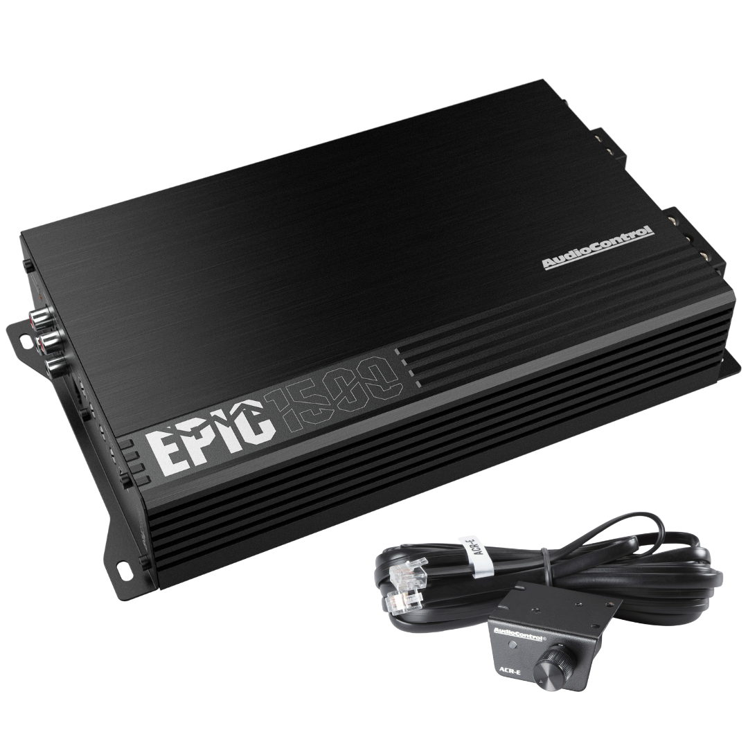 AudioControl EPICFOUR | 4-Kanaals Versterker | 4 x 100/200 Watt RMS @ 4/2 Ω | 2 x 400 Watt RMS @ 4Ω gebrugd