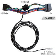 AudioDetail HLAK-088 | High Level Adapter Kabel | o.a. BMW/Land Rover | 17-Pins