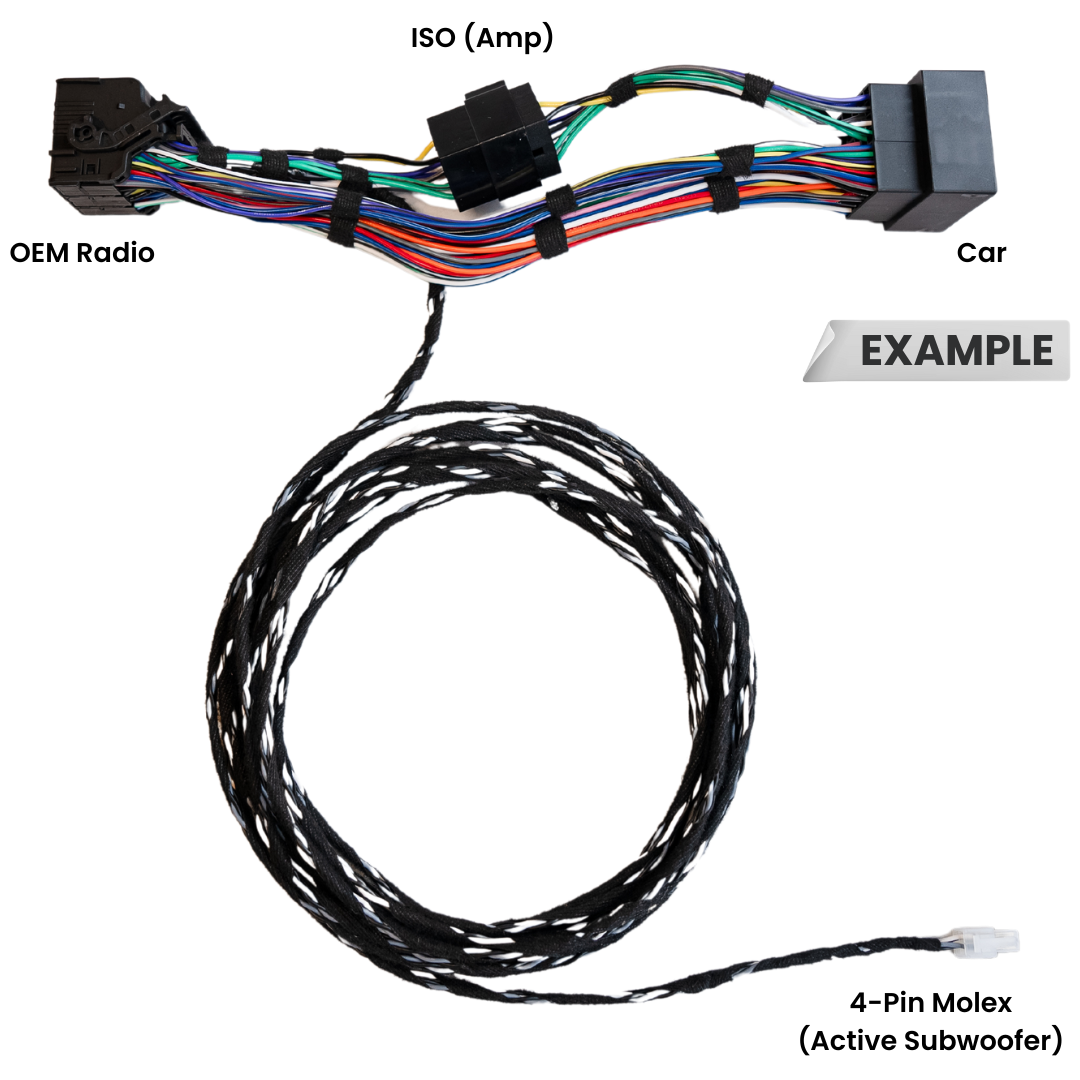 AudioDetail HLAK-088 | High Level Adapter Kabel | o.a. BMW/Land Rover | 17-Pins