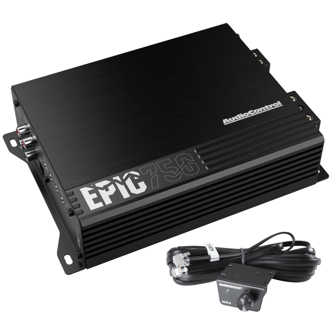 AudioControl EPICFOUR | 4-Kanaals Versterker | 4 x 100/200 Watt RMS @ 4/2 Ω | 2 x 400 Watt RMS @ 4Ω gebrugd