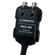 AudioDetail HILO-M4 | 4-Kanaals High Low Converter | High Level naar RCA | Auto-Remote 12V | MOLEX